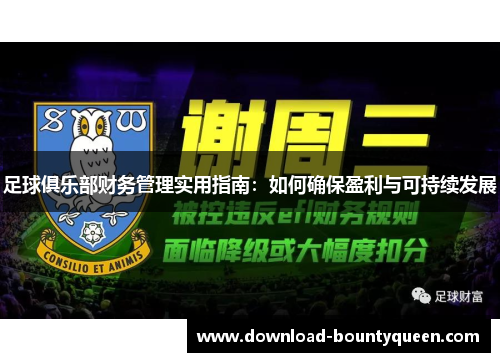 足球俱乐部财务管理实用指南：如何确保盈利与可持续发展